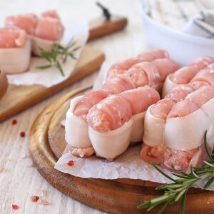 Chicken Espetada Wrapped In Bacon